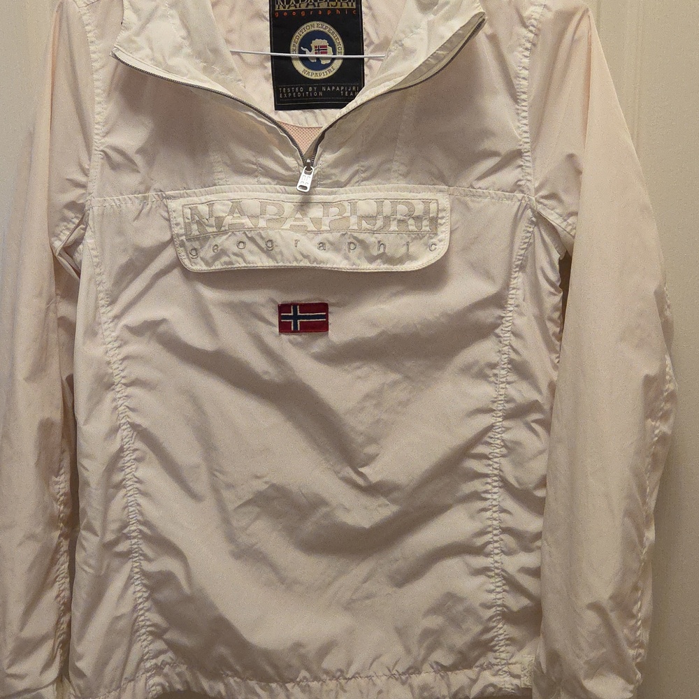 Napapijri Expedition Pullover VINTAGE Jacket. Pit To Pit 38-40" ...Size M